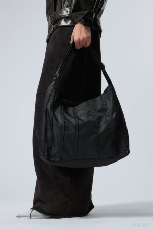 Weekday Bella Shoulder Bag Black | CBCQ4396