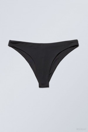 Weekday Brazilian Bikini Bottoms Black | LYQJ8275