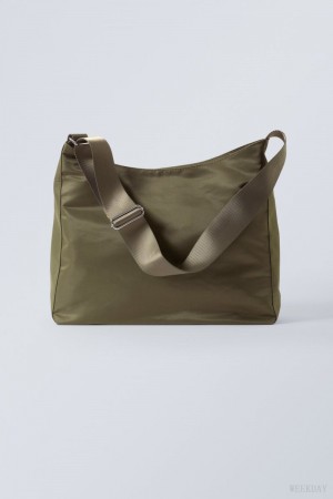 Weekday Carry Bag Khaki Green | WXJM7590