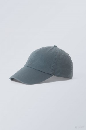 Weekday Essential Washed Cap Blue | MPKT1290