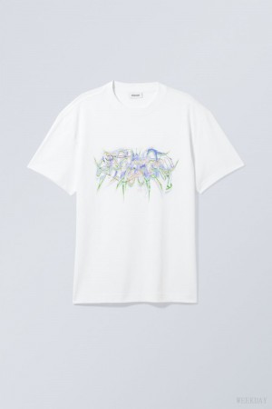 Weekday Oversized Graphic Printed T-shirt System | WOXG1849