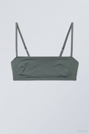 Weekday Soul Soft Bra Bra Grey | YPGQ4826