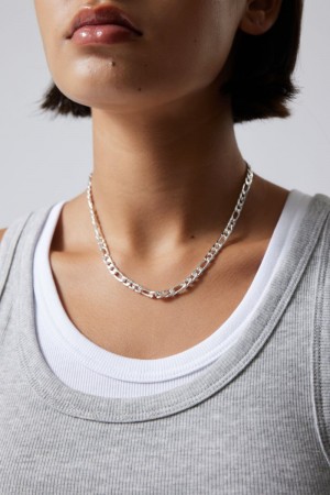 Weekday Teo Necklace Silver | MJOK1191