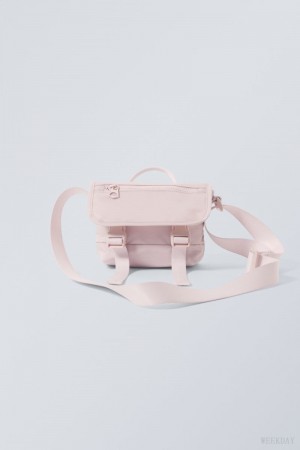 Weekday Tiny Messenger Bag Pink | NEVR6655