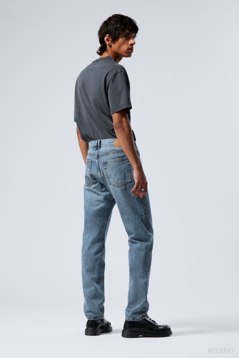 Weekday Barrel Relaxed Tapered Jeans Blue | BCZO6214