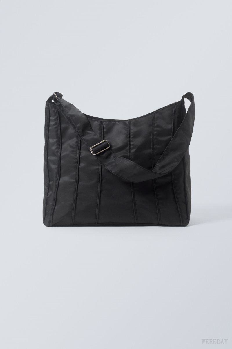 Weekday Bella Shoulder Bag Black | CBCQ4396