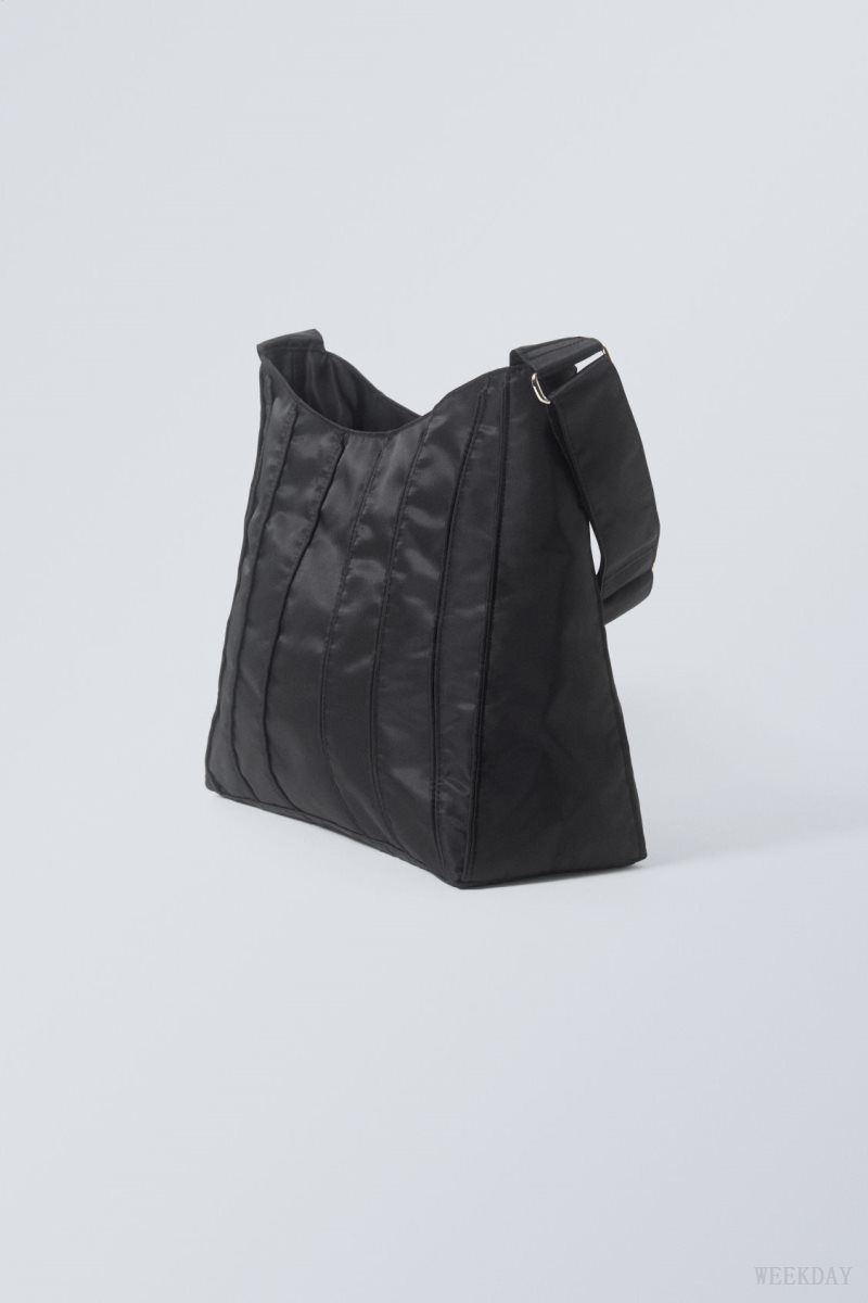 Weekday Bella Shoulder Bag Black | CBCQ4396