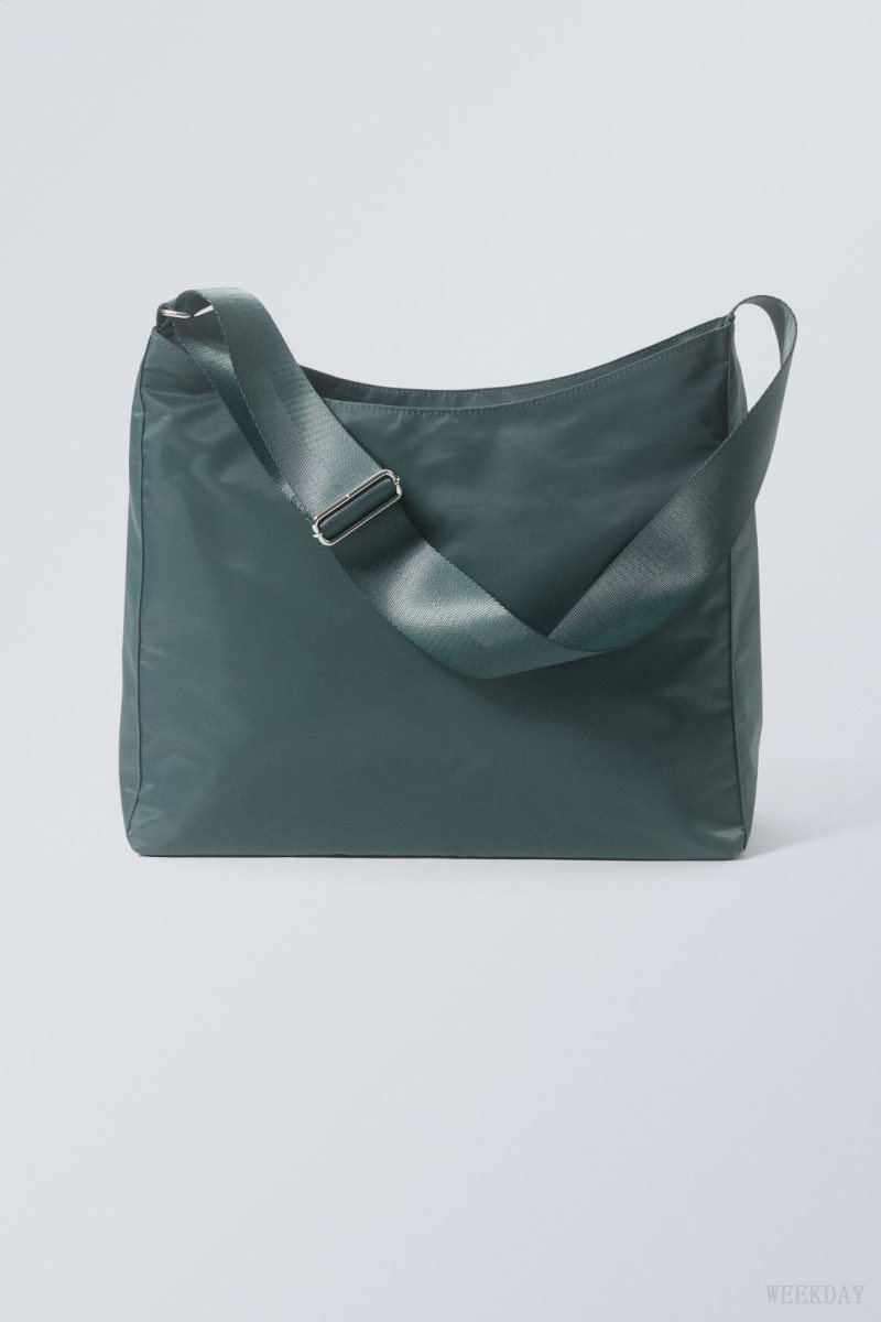 Weekday Carry Bag Dark Turquoise | DLJA3637