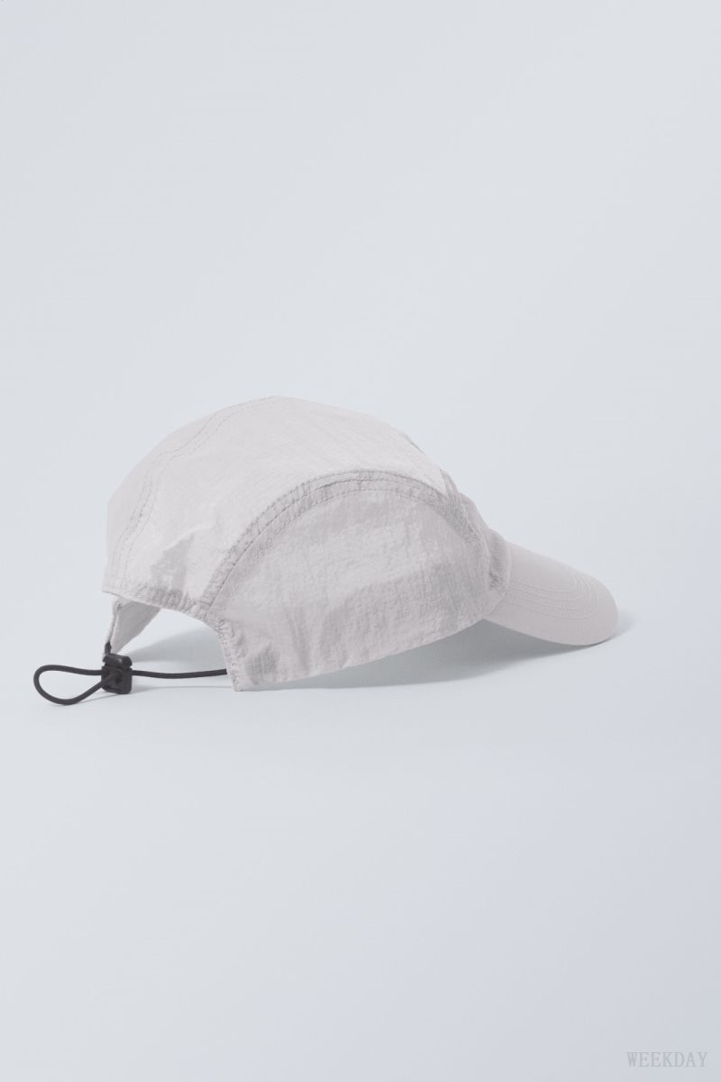 Weekday Essential Sport Cap Light Grey | QUFP3718