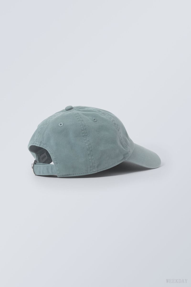 Weekday Essential Washed Cap Blue | CBRB1158