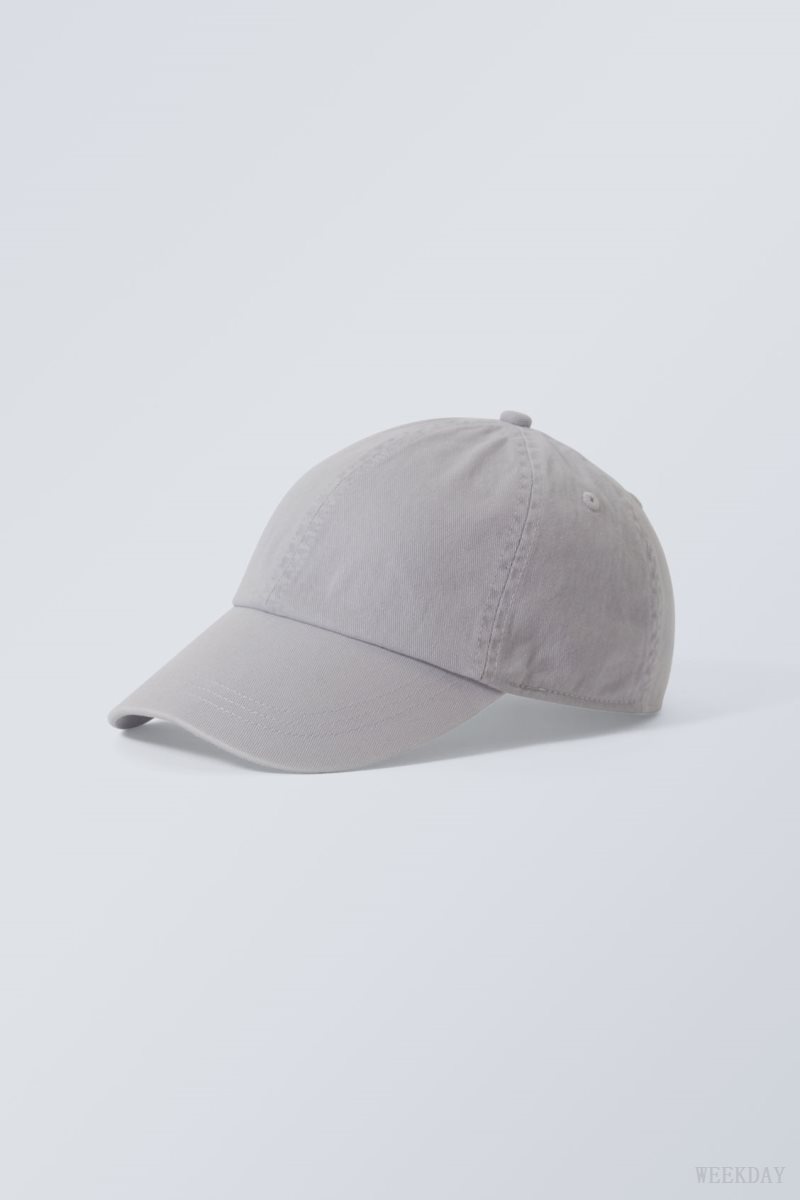 Weekday Essential Washed Cap Grey | IVRP6875