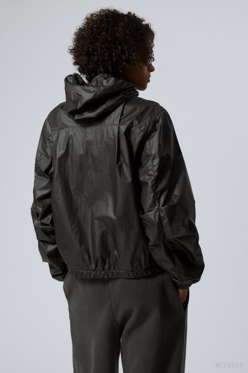 Weekday Faith Track Jacket Black | MYDM9774