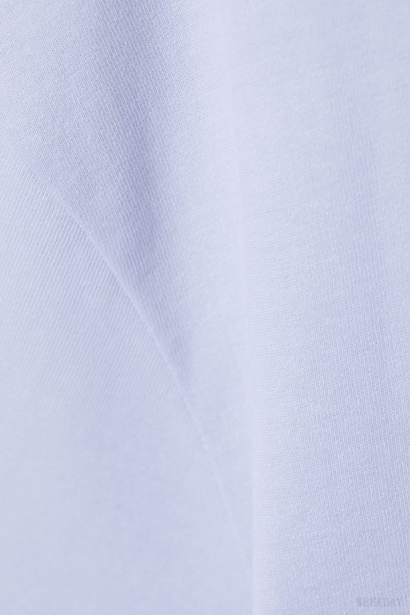 Weekday Great Heavyweight T-shirt Light Purple | JIRE0532