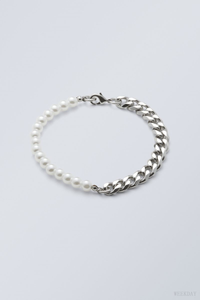 Weekday Kevin Bracelet Silver | HHKC9688