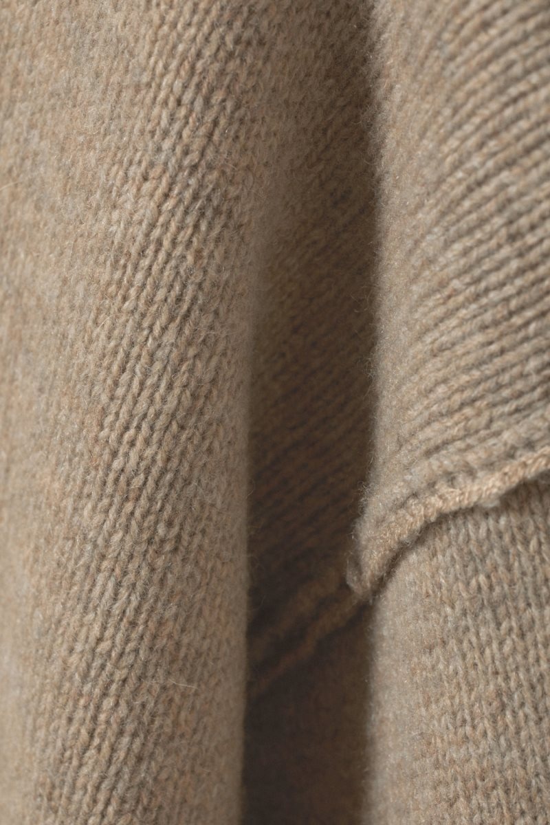 Weekday Maggie Wool Turtleneck Beige | IAJY6646