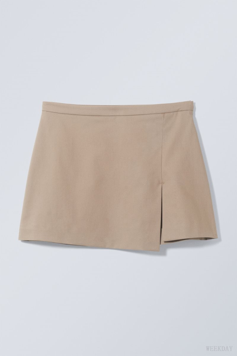 Weekday Mel Mini Skirt Mole | ERIQ0380