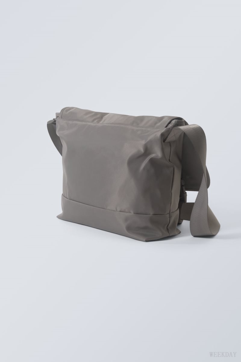 Weekday Messenger Bag Grey | FDVL5323