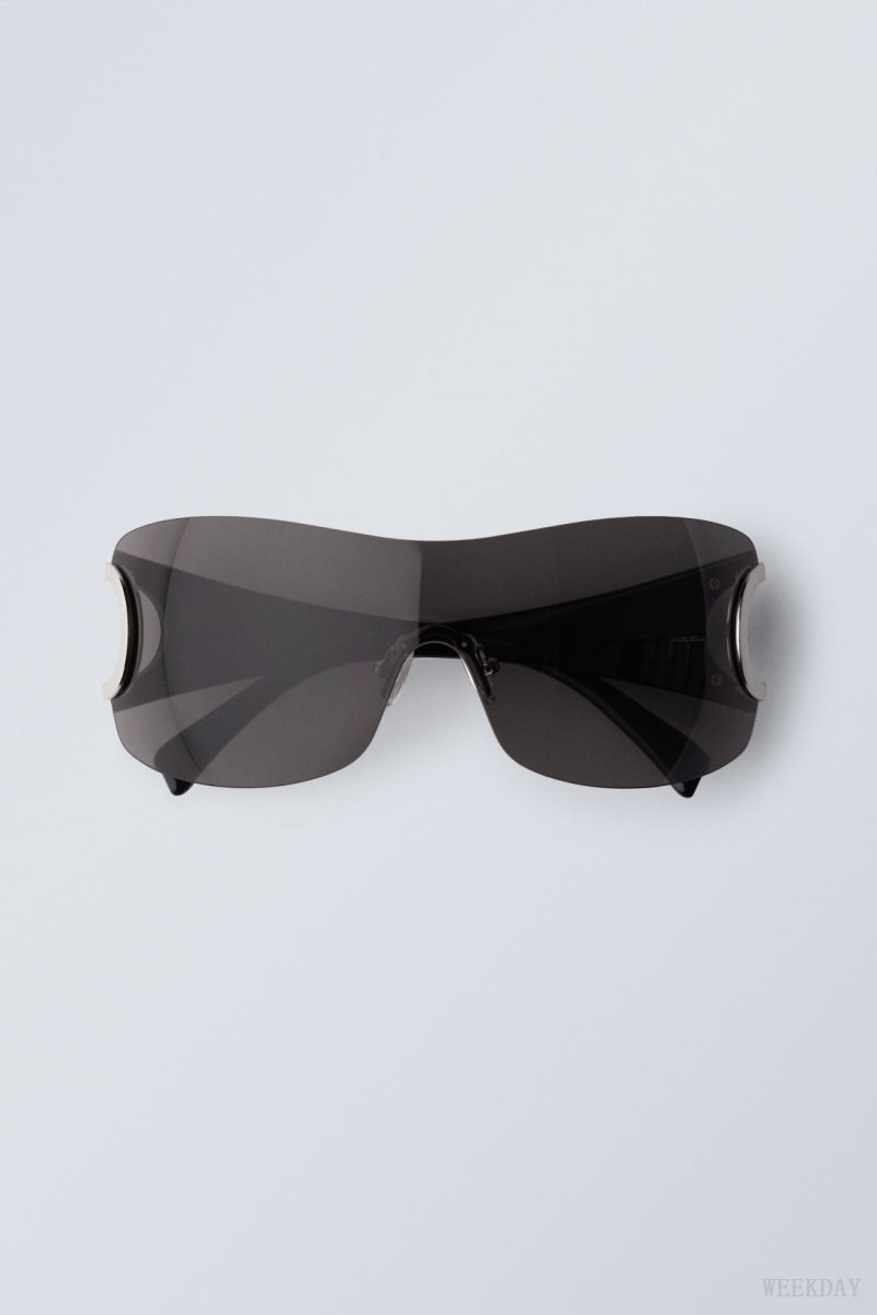 Weekday Motion Sunglasses Black | LJFE5460