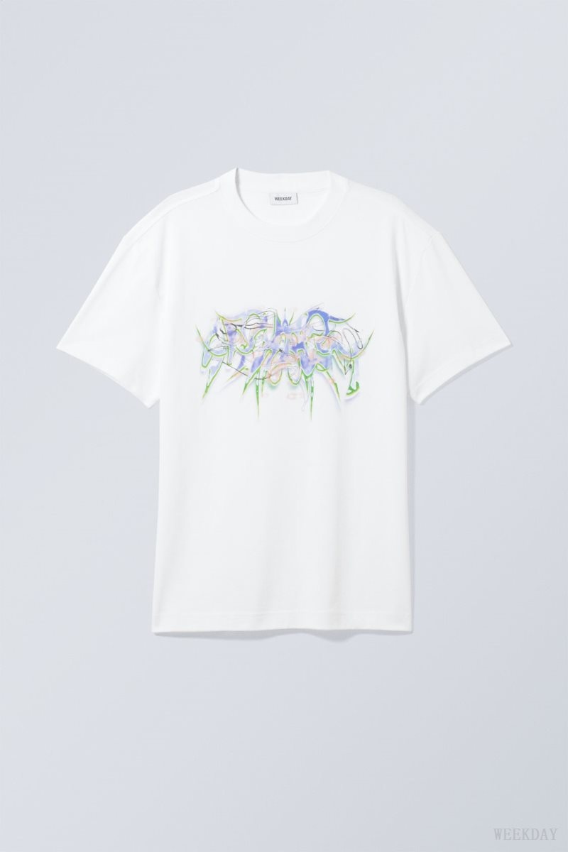 Weekday Oversized Graphic Printed T-shirt System | WOXG1849