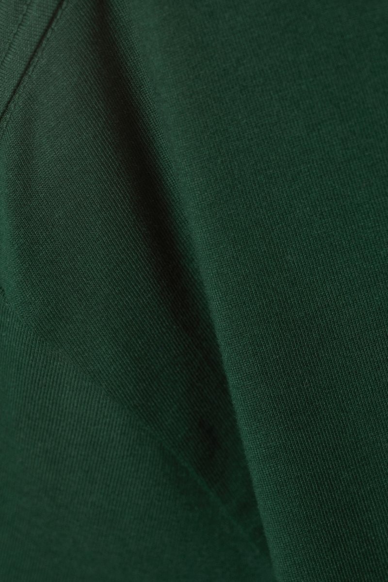 Weekday Oversized Heavyweight T-shirt Dark Green | VLVZ8531