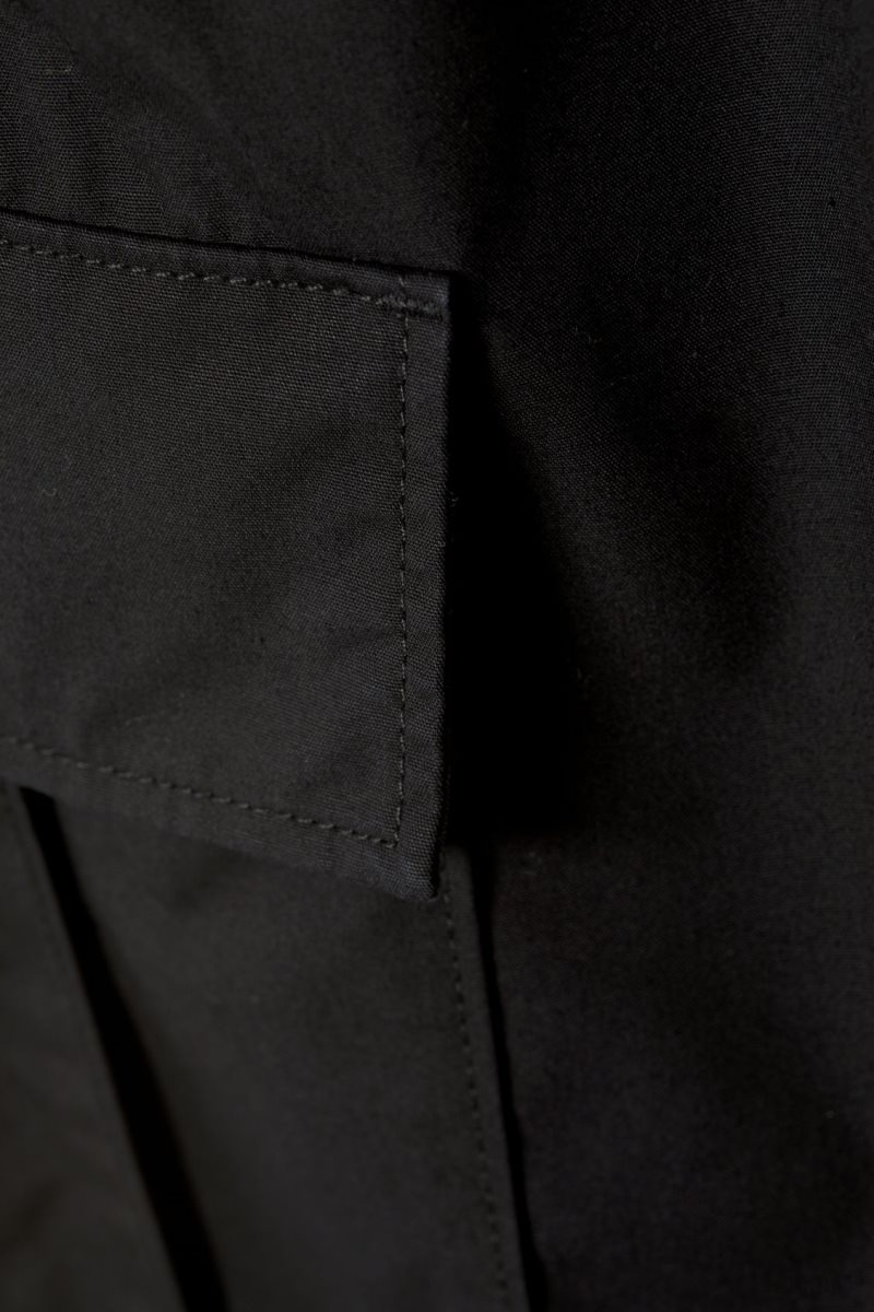 Weekday Parachute Loose Cargo Trousers Black | ZXFK1043