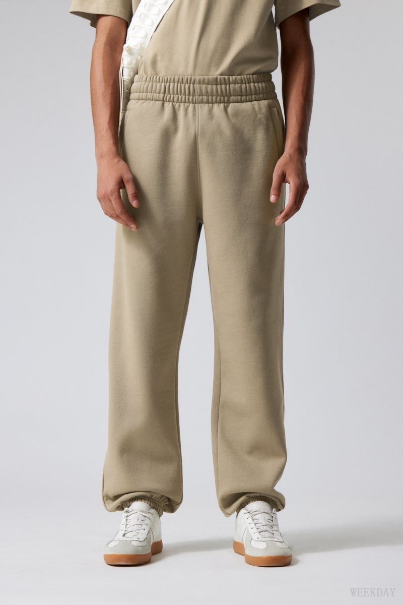 Weekday Relaxed Heavy Sweatpants Dusty Mole | DFGH1732