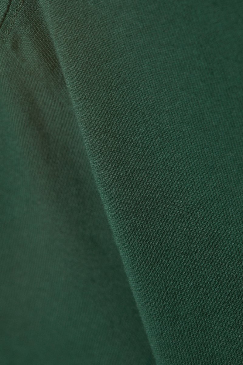 Weekday Standard Midweight T-shirt Dark Green | QVCB3488