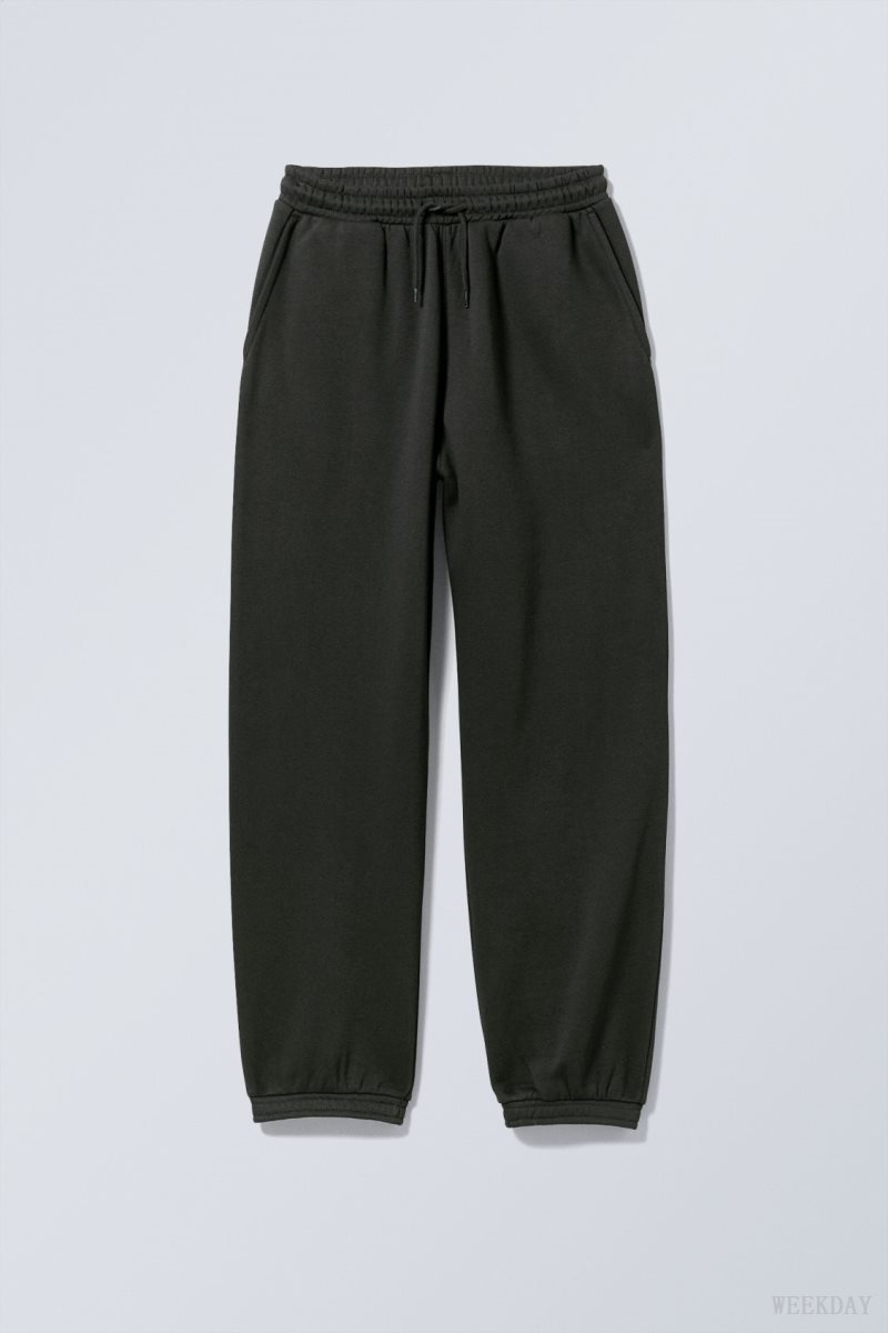 Weekday Standard Sweatpants Black | LVTS5019