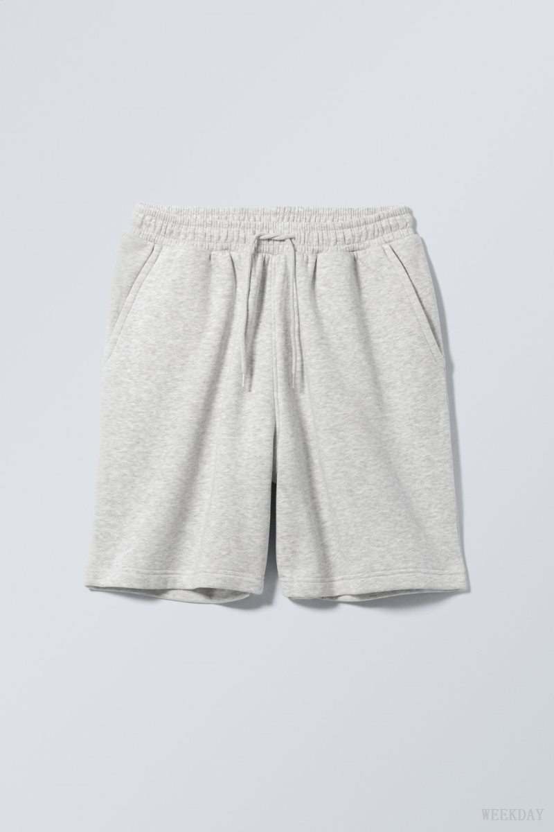 Weekday Standard Sweatshorts Grey | ZNCY1340