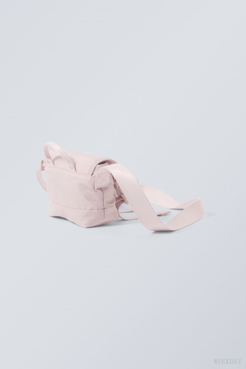 Weekday Tiny Messenger Bag Pink | XEHI6305