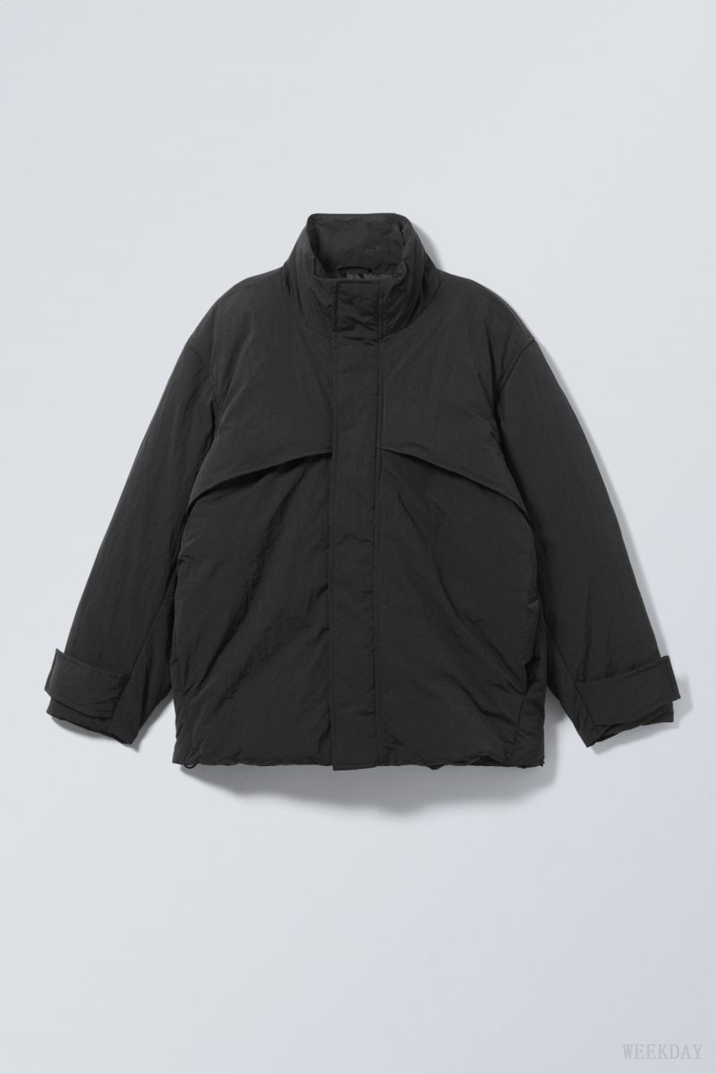 Weekday Windy Jacket Black | ZWNM9656