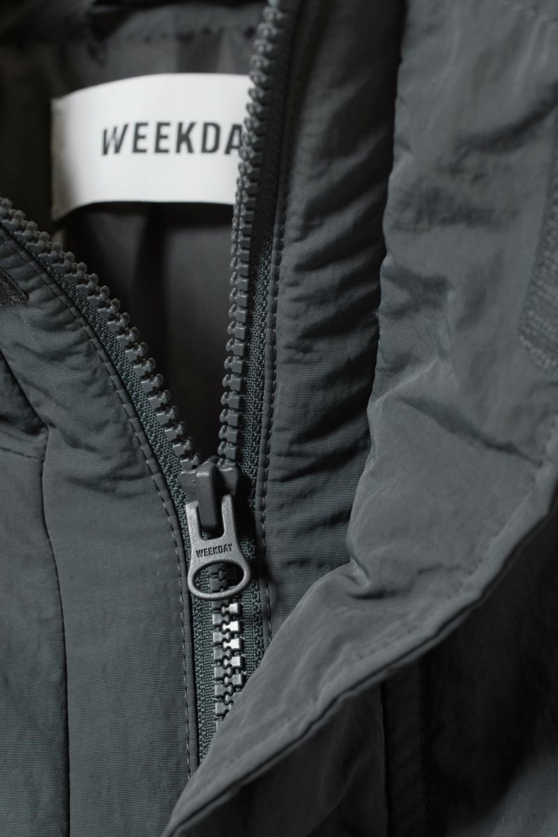 Weekday Windy Jacket Grey | HZXG0163